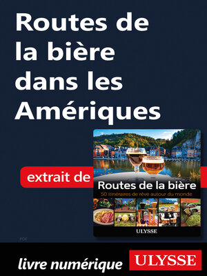 cover image of Routes de la bière dans les Amériques